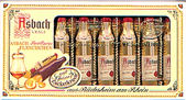 Asbach Brandy Chocolate Bottles 100g 8pc