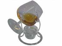 Brandy/Cognac Warmer With Tealight