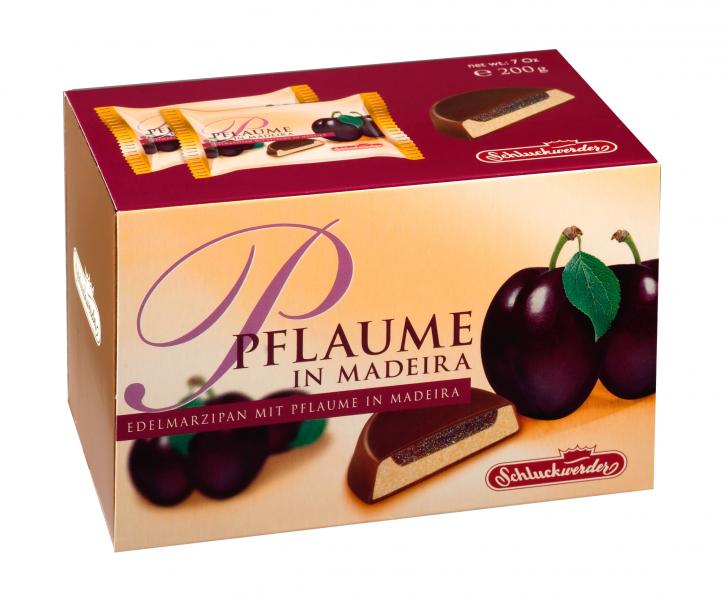 Schluckwerder Plum In Madeira and Dark Chocolate 200g