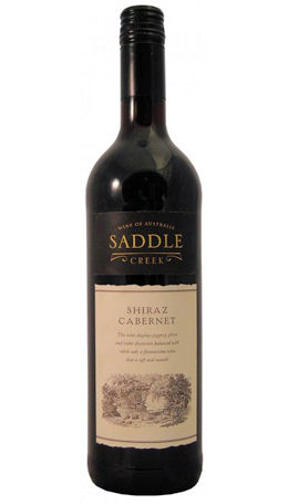 The Cheese and Wine Shop of Wellington - Saddle Creek Shiraz Cabernet 75cl  12.5%