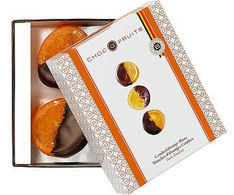 Chocofruits Candied Orange Slices in Dark Chocolate 200g