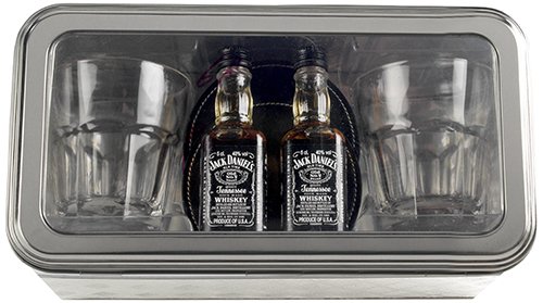 Jack Daniels Giftset Double With Glasses