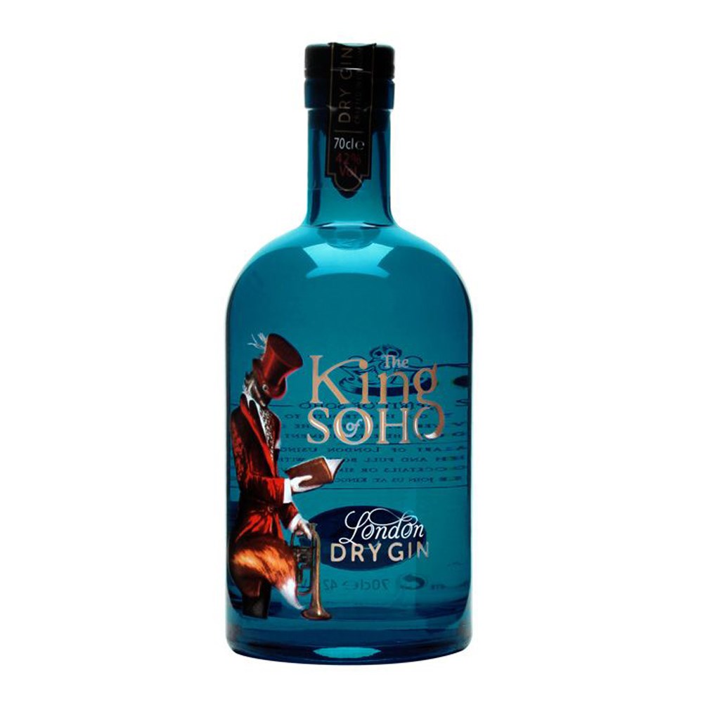 The King Of Soho Gin 70cl 40%
