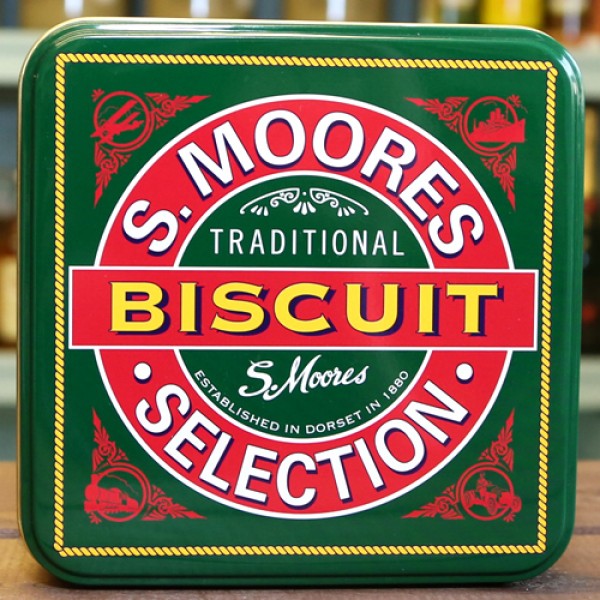Moores Biscuits in Retro Tin 250g