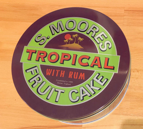 Moores Tropical Fruit Cake 1200g Tin