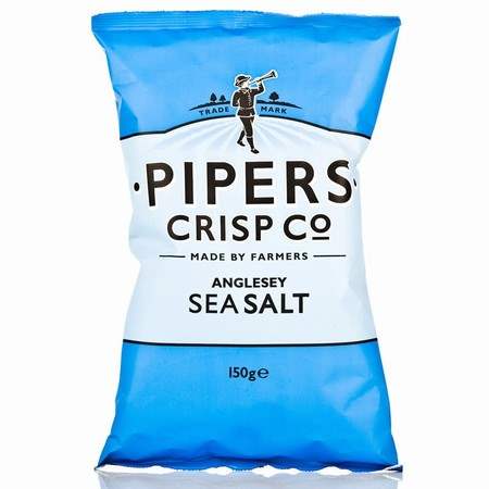 Pipers Anglesey Sea Salt Crisps 150g
