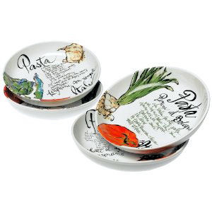 The Cheese and Wine Shop of Wellington - Rosanna Pasta Plates set of 4
