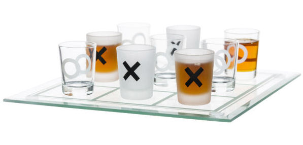 Sagaform Noughts and Crosses Drinking Game