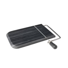 TG Cheeseboard With Wire Cutter In Black Marble