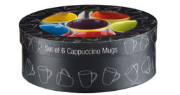 Bia Cappuccino Tall Mugs 6pc Giftbox
