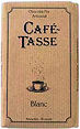 Cafe Tasse White Chocolate 85g