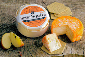 Curds & Croust Russet Squire Washed Rind Cheese 165g