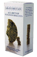 Grate Britain All British Stilton Biscuits 100g