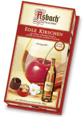Asbach Cherry And Brandy Chocolate Liqueurs 100g 