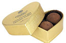 Charbonnel Walker Mini Gold Heart Truffles 34g 3Pc