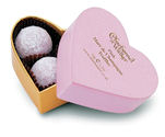 Charbonnel Walker Mini Pink Heart Truffles 34g 3Pc