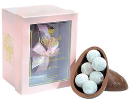Charbonnel Walker Easter Egg with Pink Champagne Truffles 225g