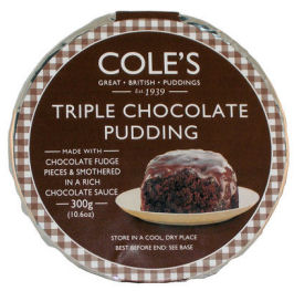 Coles Triple Chocolate Pudding 300g