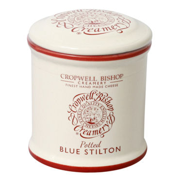 Cropwell Bishop Blue Stilton Ceramic Jar 100g Set of 12