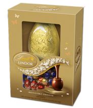 Lindt Easter Egg with Lindor Assorted Mini Eggs 215g