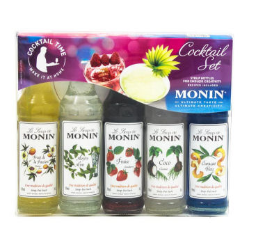 Monin Flavoured Cocktail Set 5 X 50ml