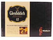 Walkers Glenfiddich Mince Tarts 6 Pc