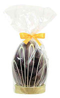 Van Roy Bitter Chocolate Easter Egg In Leaves Design 160g